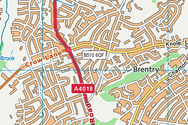 BS10 6QF map - OS VectorMap District (Ordnance Survey)