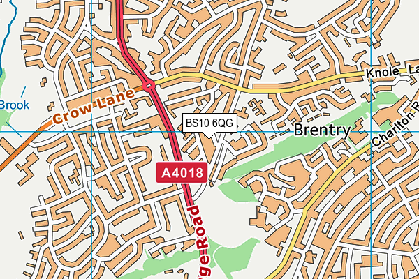 BS10 6QG map - OS VectorMap District (Ordnance Survey) BS10 6QG map - OS VectorMap District (Ordnance Survey)