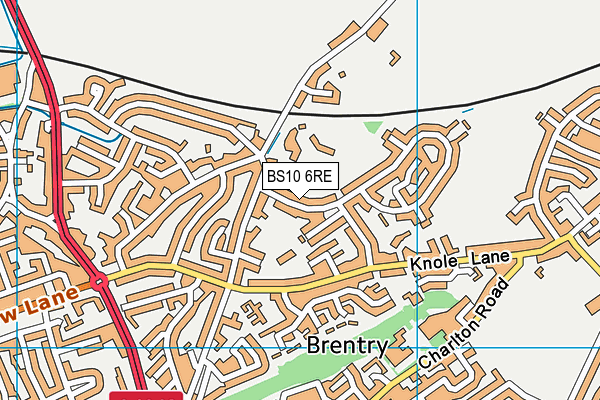 BS10 6RE map - OS VectorMap District (Ordnance Survey) BS10 6RE map - OS VectorMap District (Ordnance Survey)
