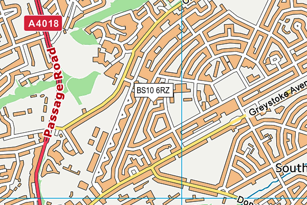 BS10 6RZ map - OS VectorMap District (Ordnance Survey) BS10 6RZ map - OS VectorMap District (Ordnance Survey)