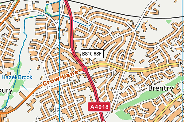 BS10 6SF map - OS VectorMap District (Ordnance Survey) BS10 6SF map - OS VectorMap District (Ordnance Survey)