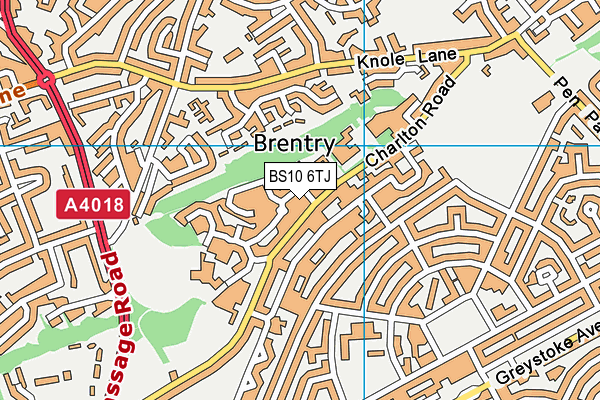 BS10 6TJ map - OS VectorMap District (Ordnance Survey) BS10 6TJ map - OS VectorMap District (Ordnance Survey)