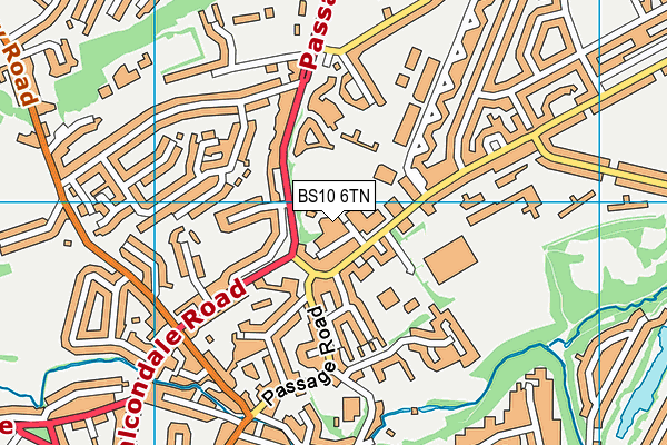 BS10 6TN map - OS VectorMap District (Ordnance Survey) BS10 6TN map - OS VectorMap District (Ordnance Survey)