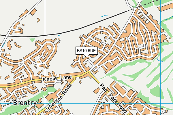 BS10 6UE map - OS VectorMap District (Ordnance Survey) BS10 6UE map - OS VectorMap District (Ordnance Survey)