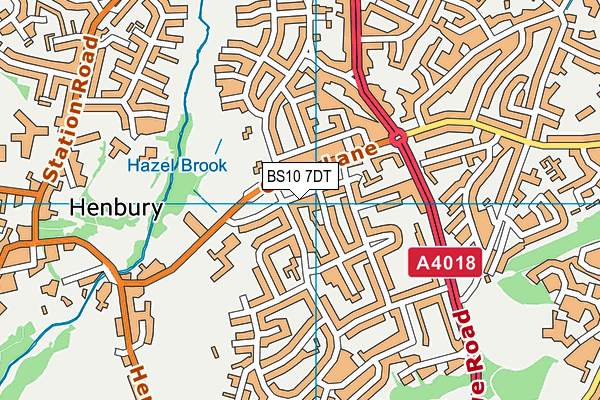 BS10 7DT map - OS VectorMap District (Ordnance Survey) BS10 7DT map - OS VectorMap District (Ordnance Survey)