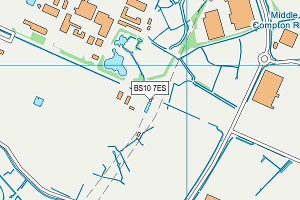 BS10 7ES map - OS VectorMap District (Ordnance Survey) BS10 7ES map - OS VectorMap District (Ordnance Survey)