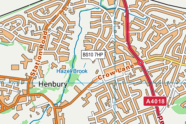 BS10 7HP map - OS VectorMap District (Ordnance Survey) BS10 7HP map - OS VectorMap District (Ordnance Survey)