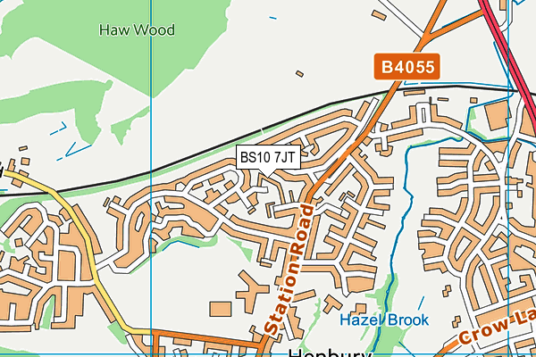 BS10 7JT map - OS VectorMap District (Ordnance Survey) BS10 7JT map - OS VectorMap District (Ordnance Survey)