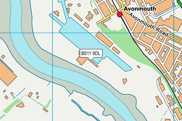 BS11 9DL map - OS VectorMap District (Ordnance Survey) BS11 9DL map - OS VectorMap District (Ordnance Survey)