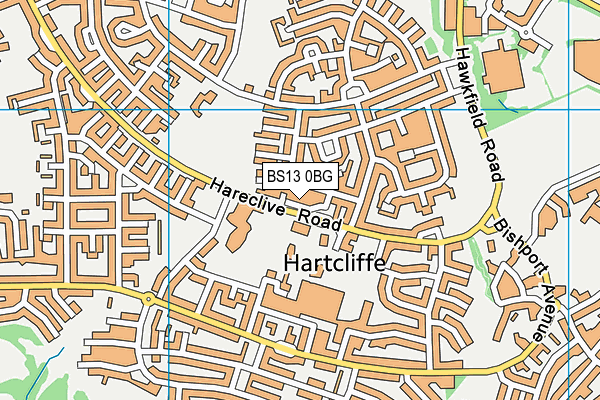 BS13 0BG map - OS VectorMap District (Ordnance Survey) BS13 0BG map - OS VectorMap District (Ordnance Survey)