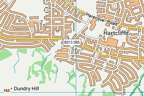 BS13 0BS map - OS VectorMap District (Ordnance Survey) BS13 0BS map - OS VectorMap District (Ordnance Survey)