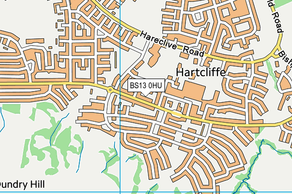 BS13 0HU map - OS VectorMap District (Ordnance Survey) BS13 0HU map - OS VectorMap District (Ordnance Survey)