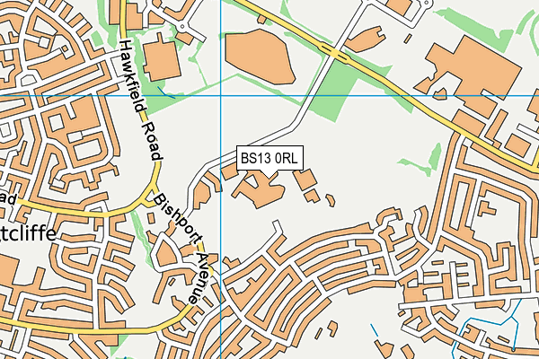 BS13 0RL map - OS VectorMap District (Ordnance Survey) BS13 0RL map - OS VectorMap District (Ordnance Survey)