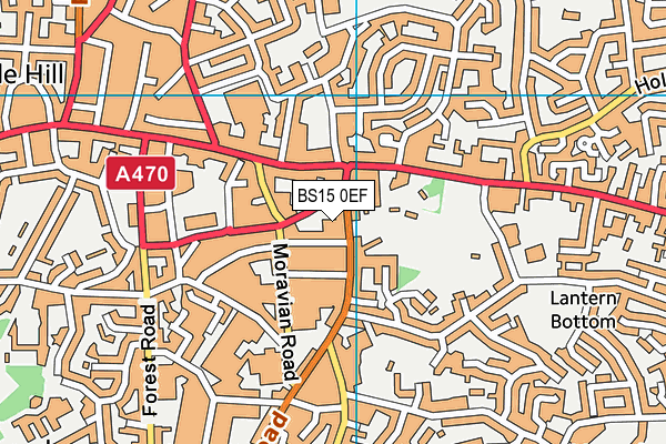 BS15 0EF map - OS VectorMap District (Ordnance Survey) BS15 0EF map - OS VectorMap District (Ordnance Survey)