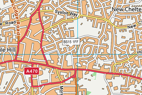 BS15 1FF map - OS VectorMap District (Ordnance Survey) BS15 1FF map - OS VectorMap District (Ordnance Survey)