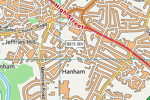 BS15 3EH map - OS VectorMap District (Ordnance Survey) BS15 3EH map - OS VectorMap District (Ordnance Survey)