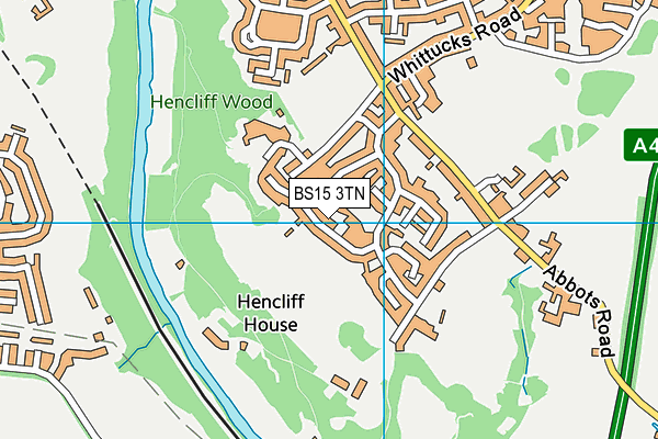 BS15 3TN map - OS VectorMap District (Ordnance Survey) BS15 3TN map - OS VectorMap District (Ordnance Survey)