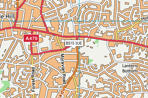 BS15 3UE map - OS VectorMap District (Ordnance Survey) BS15 3UE map - OS VectorMap District (Ordnance Survey)