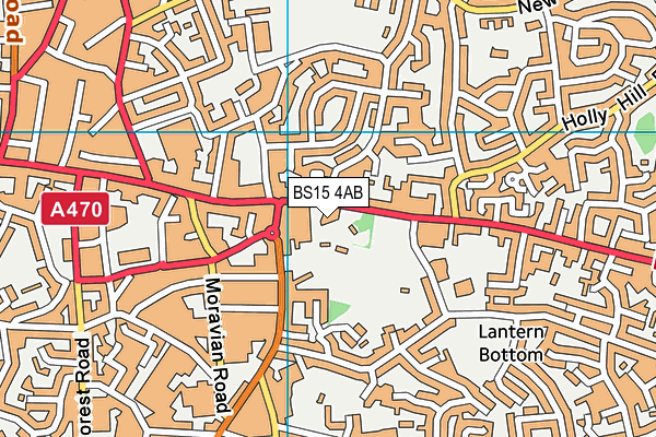 BS15 4AB map - OS VectorMap District (Ordnance Survey) BS15 4AB map - OS VectorMap District (Ordnance Survey)