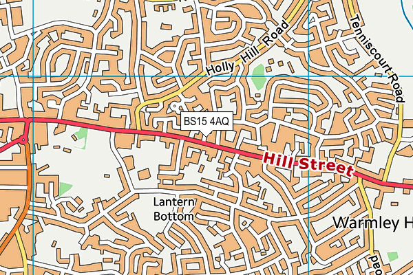 BS15 4AQ map - OS VectorMap District (Ordnance Survey) BS15 4AQ map - OS VectorMap District (Ordnance Survey)