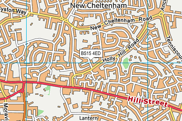 BS15 4ED map - OS VectorMap District (Ordnance Survey) BS15 4ED map - OS VectorMap District (Ordnance Survey)