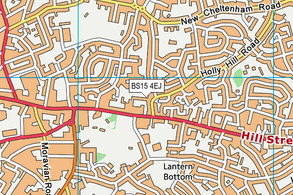 BS15 4EJ map - OS VectorMap District (Ordnance Survey) BS15 4EJ map - OS VectorMap District (Ordnance Survey)