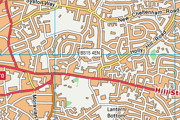 BS15 4EN map - OS VectorMap District (Ordnance Survey) BS15 4EN map - OS VectorMap District (Ordnance Survey)
