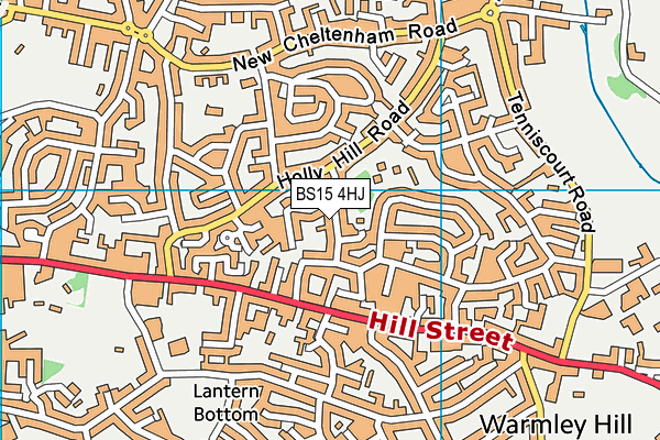 BS15 4HJ map - OS VectorMap District (Ordnance Survey) BS15 4HJ map - OS VectorMap District (Ordnance Survey)