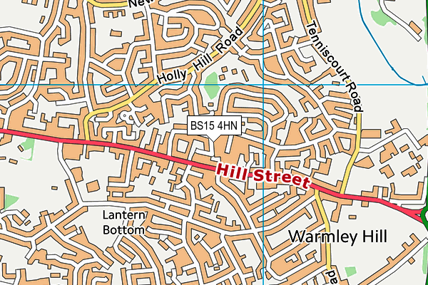 BS15 4HN map - OS VectorMap District (Ordnance Survey) BS15 4HN map - OS VectorMap District (Ordnance Survey)