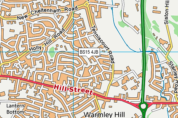 BS15 4JB map - OS VectorMap District (Ordnance Survey) BS15 4JB map - OS VectorMap District (Ordnance Survey)
