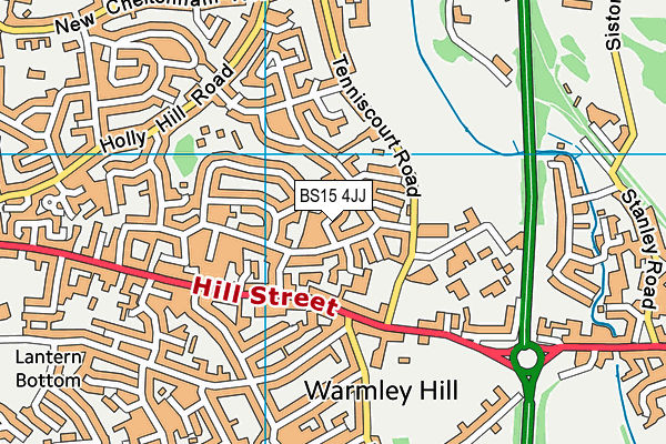 BS15 4JJ map - OS VectorMap District (Ordnance Survey) BS15 4JJ map - OS VectorMap District (Ordnance Survey)