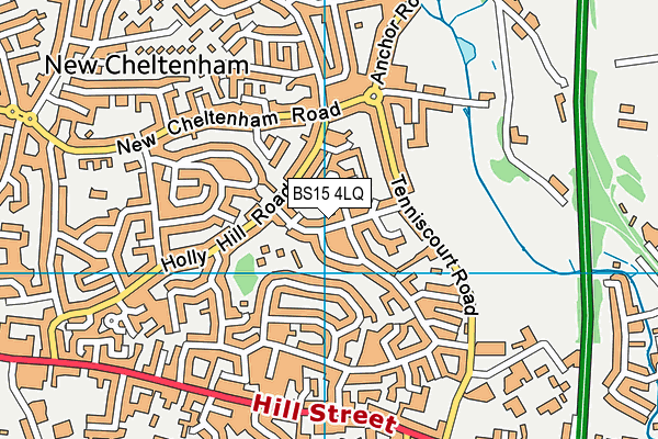 BS15 4LQ map - OS VectorMap District (Ordnance Survey) BS15 4LQ map - OS VectorMap District (Ordnance Survey)