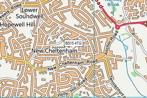 BS15 4TG map - OS VectorMap District (Ordnance Survey) BS15 4TG map - OS VectorMap District (Ordnance Survey)