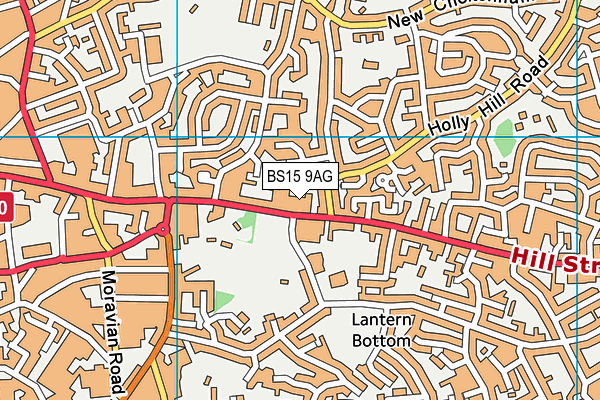 BS15 9AG map - OS VectorMap District (Ordnance Survey) BS15 9AG map - OS VectorMap District (Ordnance Survey)