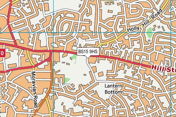 BS15 9HS map - OS VectorMap District (Ordnance Survey) BS15 9HS map - OS VectorMap District (Ordnance Survey)