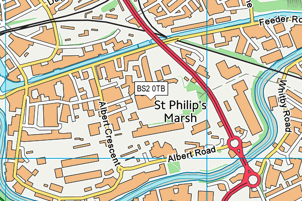 BS2 0TB map - OS VectorMap District (Ordnance Survey) BS2 0TB map - OS VectorMap District (Ordnance Survey)