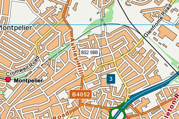 BS2 9BB map - OS VectorMap District (Ordnance Survey) BS2 9BB map - OS VectorMap District (Ordnance Survey)