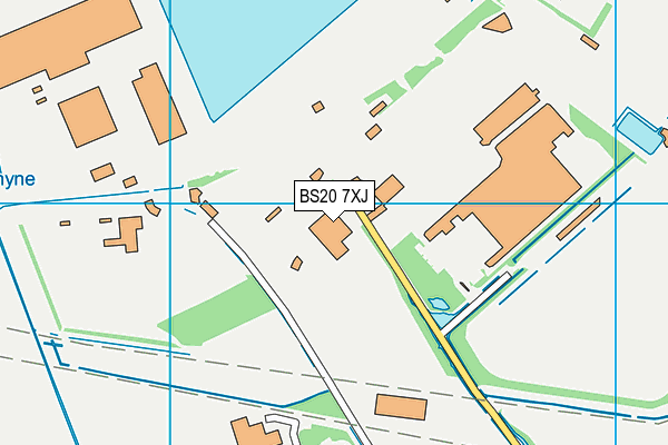 BS20 7XJ map - OS VectorMap District (Ordnance Survey) BS20 7XJ map - OS VectorMap District (Ordnance Survey)