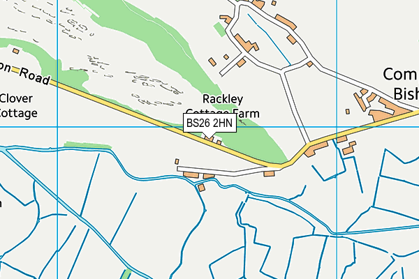 BS26 2HN map - OS VectorMap District (Ordnance Survey)