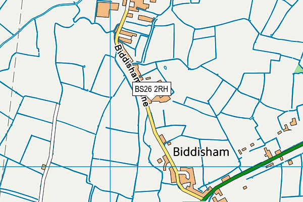 BS26 2RH map - OS VectorMap District (Ordnance Survey) BS26 2RH map - OS VectorMap District (Ordnance Survey)