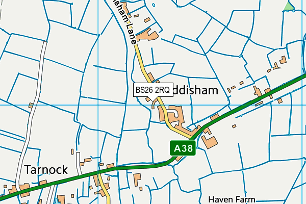 BS26 2RQ map - OS VectorMap District (Ordnance Survey) BS26 2RQ map - OS VectorMap District (Ordnance Survey)