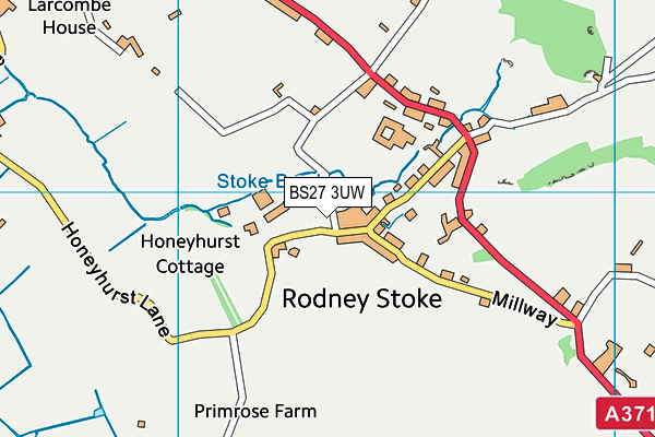 BS27 3UW map - OS VectorMap District (Ordnance Survey) BS27 3UW map - OS VectorMap District (Ordnance Survey)