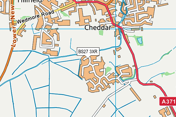 BS27 3XR map - OS VectorMap District (Ordnance Survey) BS27 3XR map - OS VectorMap District (Ordnance Survey)