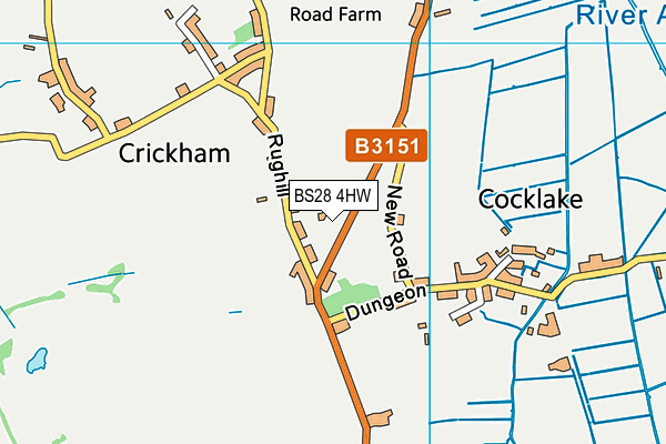 BS28 4HW map - OS VectorMap District (Ordnance Survey) BS28 4HW map - OS VectorMap District (Ordnance Survey)