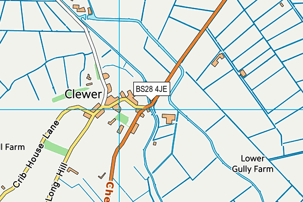 BS28 4JE map - OS VectorMap District (Ordnance Survey) BS28 4JE map - OS VectorMap District (Ordnance Survey)