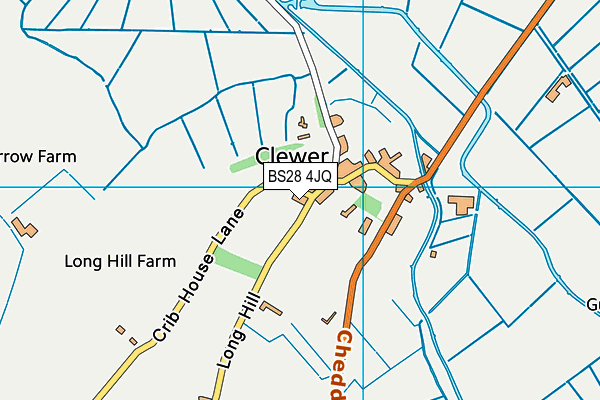 BS28 4JQ map - OS VectorMap District (Ordnance Survey) BS28 4JQ map - OS VectorMap District (Ordnance Survey)