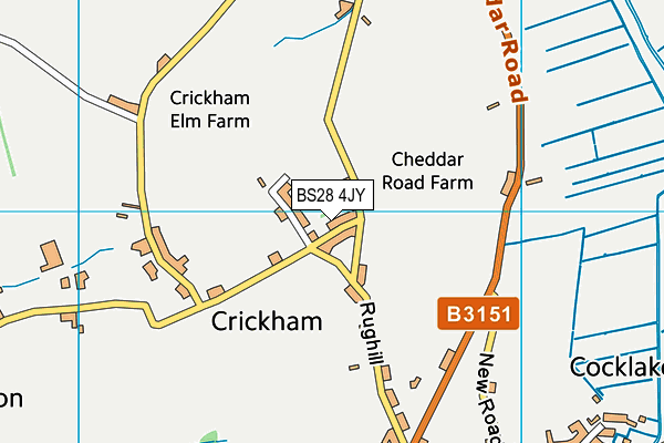 BS28 4JY map - OS VectorMap District (Ordnance Survey) BS28 4JY map - OS VectorMap District (Ordnance Survey)