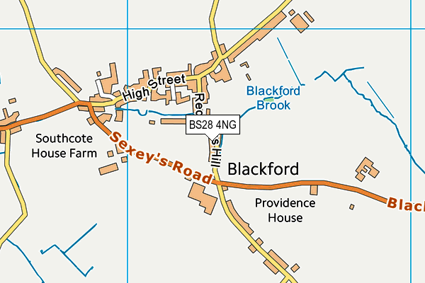 BS28 4NG map - OS VectorMap District (Ordnance Survey)