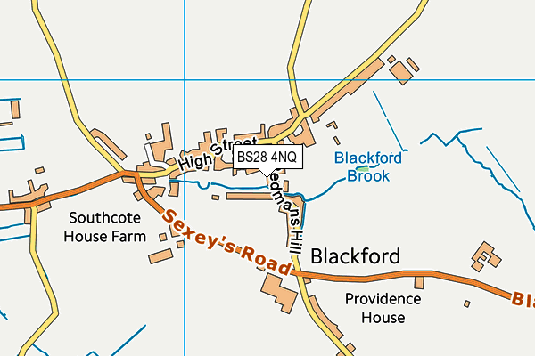 BS28 4NQ map - OS VectorMap District (Ordnance Survey) BS28 4NQ map - OS VectorMap District (Ordnance Survey)