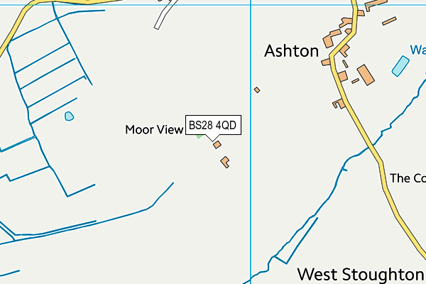 BS28 4QD map - OS VectorMap District (Ordnance Survey) BS28 4QD map - OS VectorMap District (Ordnance Survey)